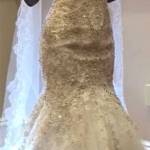 Beautiful Mori Lee Wedding Dress- style 8125 - Picture 4 of 9